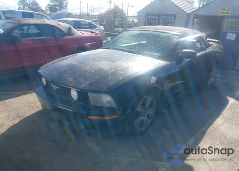 2007 Ford Mustang Gt Deluxe/Gt Premium из США, поврежденный, VIN 1ZVHT85H475351625